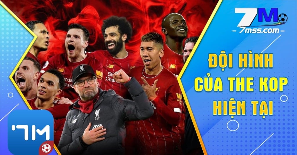 Đội hình của The Kop hiện tại