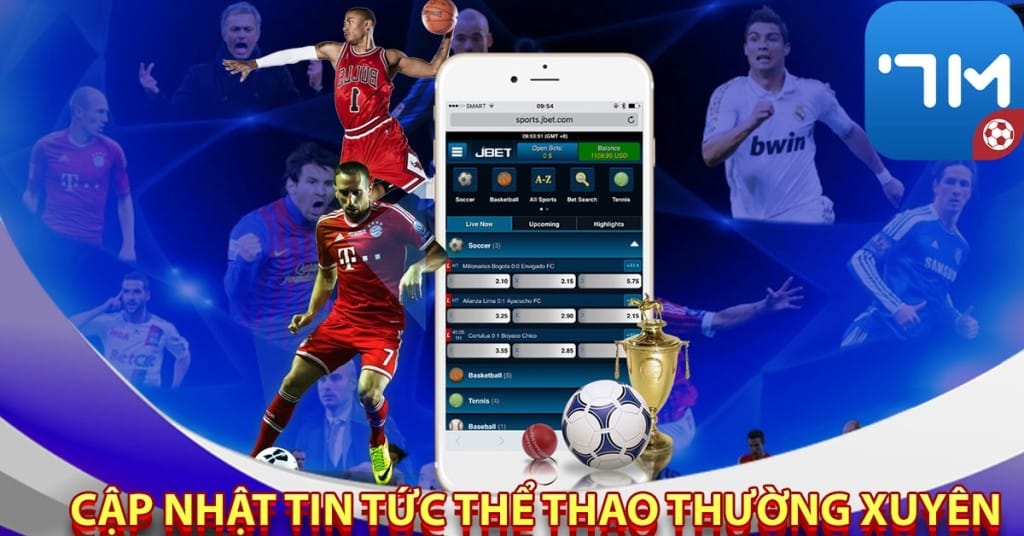 Cập nhật tin tức thể thao thường xuyên