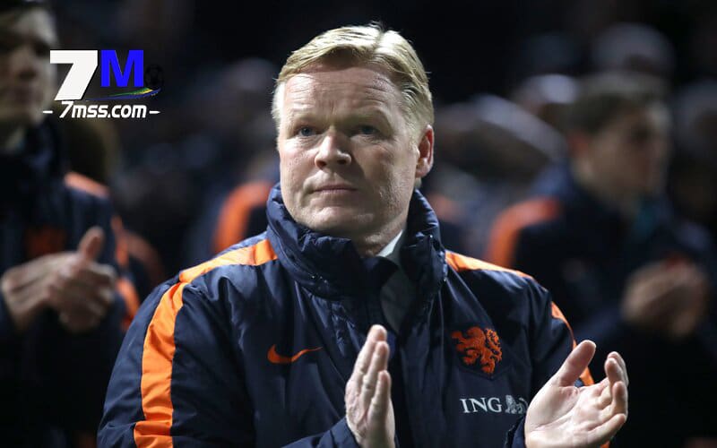 HLV trưởng Ronald Koeman của tuyển Hà Lan